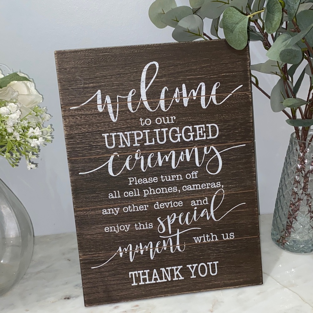 Hobby Lobby Brown Welcome Sign